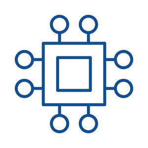 Semiconductor manufacturing icon